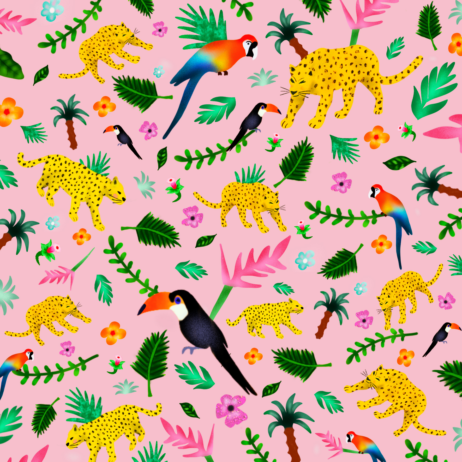 Jungle Pattern Magali Boyer